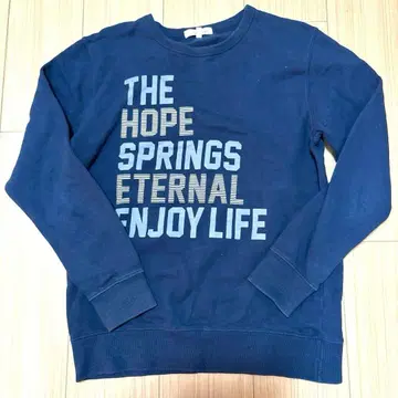 CubicSugar 네이비 프린트 트레이닝복 M 1330번