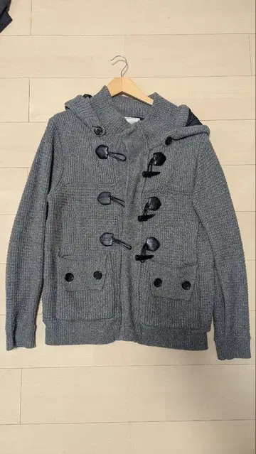 나노 유니버스 숏 니트 더플 코트 M