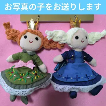 택 포함 새상품 봉제 인형 참 안나 판타지 스프링스 디즈니