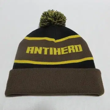 ANTIHERO 앤타이히어로 앤치히어로 폼 비니 모자 꽁지 니트 캡
