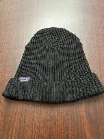 patagonia 블랙 니트 모자