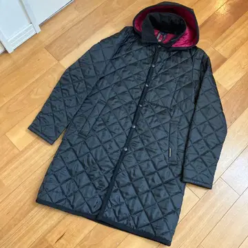 라벤햄 퀼팅 코트 여성용 새상품 M 38 블랙