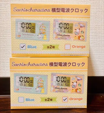 [ 산리오 캐릭터즈 가로형 전파 시계 ]