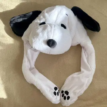 스누피 모자 USJ 귀 움직임