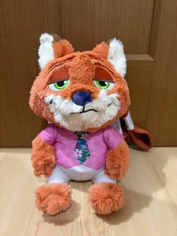 주토피아2 봉제 인형 백팩 닉