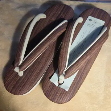 카렌 로쏘 브라운 스트라이프 조리 L Vibram 밑창