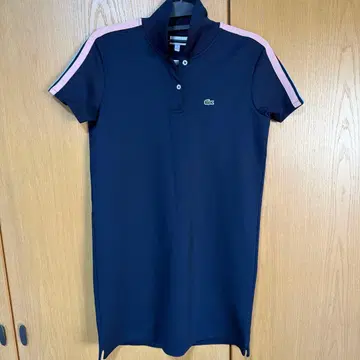 어린이 LACOSTE 반팔 원피스 12 사이즈 네이비