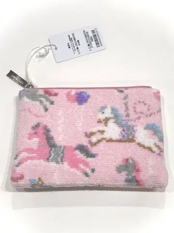 FEILER 유니콘 패턴 파우치 핑크