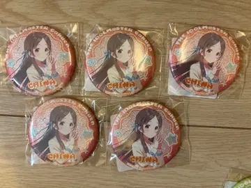 학마스 DMM 스크래치 E상 쿠라모토 치나 캔뱃지 5개