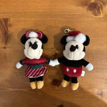 디즈니씨 다즐링 뉴욕 미키 미니 봉제 인형 참