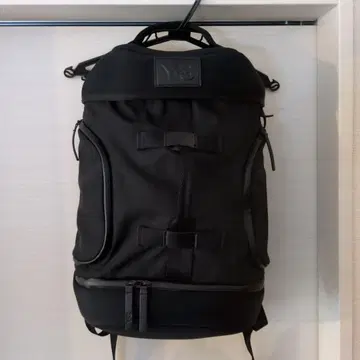 Y-3 블랙 백팩
