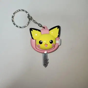 레어 선착순 포켓몬 라이트 부착 키 커버 피츄 헤이세이 레트로