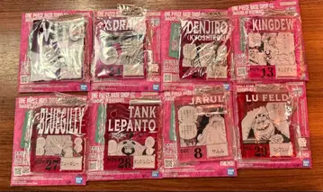 원피스 베이스샵 1번 복권 아크릴 블록 참 8개