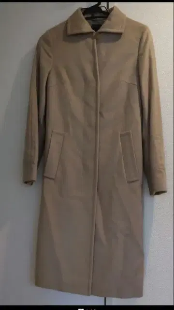 캐시미어 100% 롱 코트 유나이티드 애로우즈 36호 S 사이즈