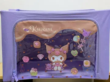 산리오 쿠로미 초콜릿을 좋아해! 창문 달린 수납 박스