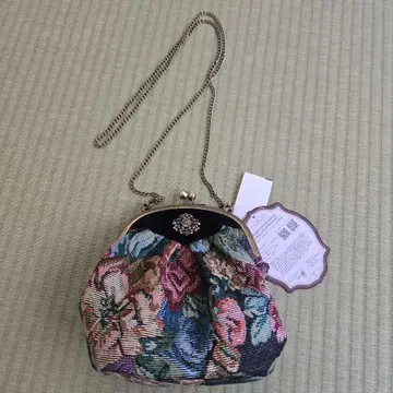 플라워 패턴 클러치백