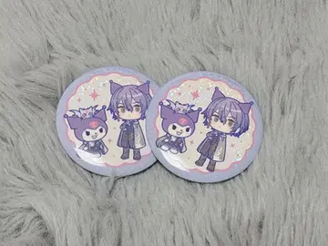 코야나기 로우 산리오 콜라보 캔뱃지 SD