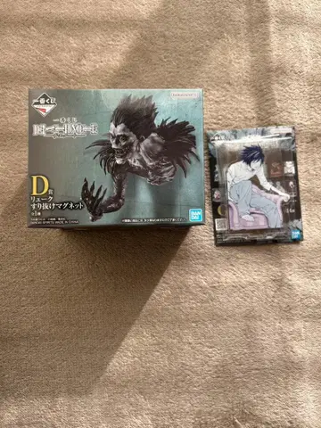 DEATH NOTE 류 스리누케 마그넷, 아크릴 스탠드 D상 G상