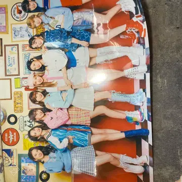 NiziU 포스터 3장 + 클리어 포스터 세트