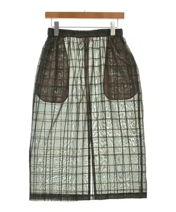 6(ROKU) 미디 스커트 여성용