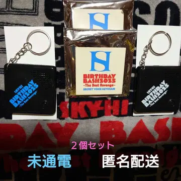 SKY-HI BirthdayBash 시크릿 보이스 키링 2개 세트