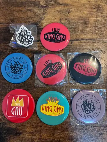 King Gnu 캔뱃지