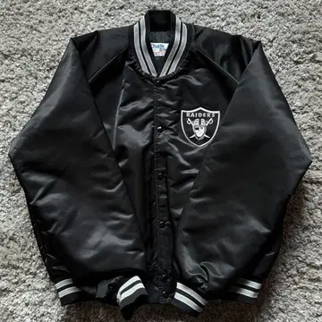 Chalk Line RAIDERS 바시티 자켓 USA XL 블랙 레이더스