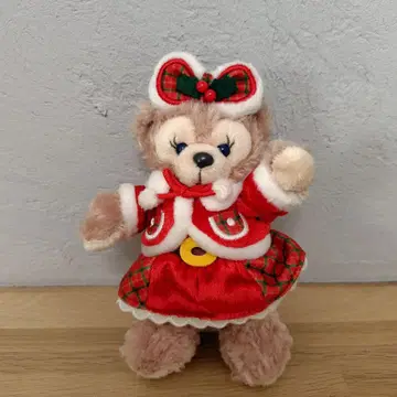 [택 포함 새상품] 디즈니 셰리메이 인형 배지 키링 크리스마스