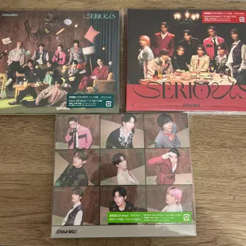 [ 미개봉 새상품 ] Snow Man SERIOUS 3 형태 세트