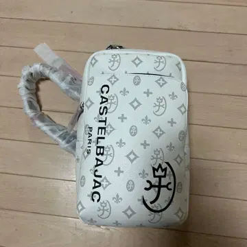 CASTELBAJAC 화이트 숄더백