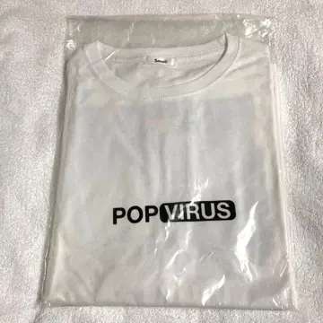 호시노 겐 POP VIRUS WORLD TOUR T-shirt WHITE
