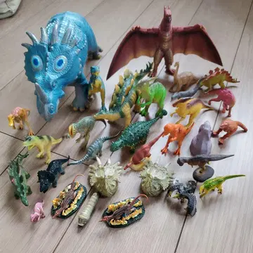 공룡 피규어 세트 약 30체