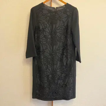 새상품급 클리닝 완료 그레이스 콘티넨탈 블랙 레이스 원피스