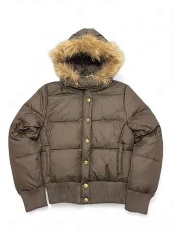 여아 매직 다운 90% 퍼 자켓 짧은 기장 M