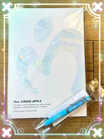 Mrs. GREEN APPLE FJORD ORIGIN 팜플렛&펜 세트