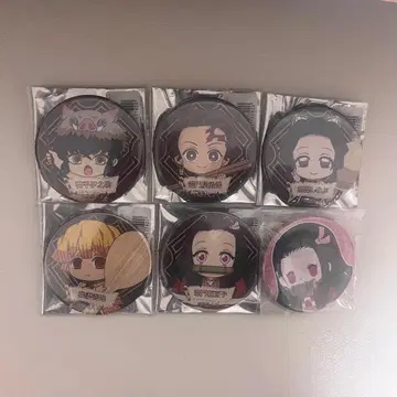 귀멸의 칼날 캐릭터 캔뱃지 세트