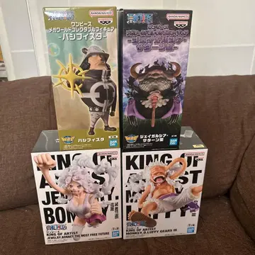 원피스 피규어 루피, 보니, 새턴 성 파시페스타 4세트