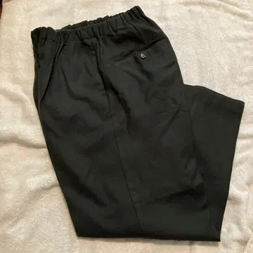 yuni 다크 그린 팬츠