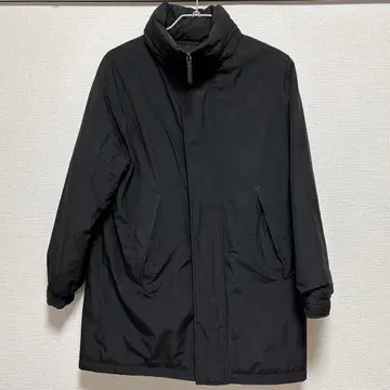 유니클로 방풍 패디드 코트 블랙 S