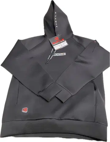 BURTLE 4095 블랙 후드티 L