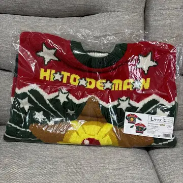 불가사리맨 크리스마스 스웨터 L 사이즈