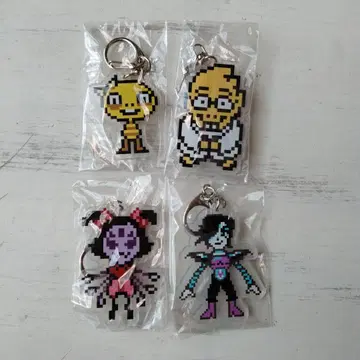 Undertale 키링 4개 세트