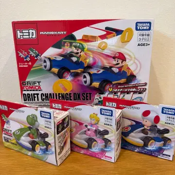 드리프트 토미카 드리프트 챌린지 디럭스 세트 키노피오, 피치, 요시