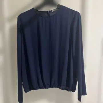 Theory luxe 네이비 긴팔 셔츠