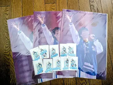 STPREXPO 굿즈 스니스트 오사데이 포스터 3장 스티커 10장 세트