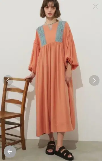 [ Unitage ] 볼륨 슬리브 원피스