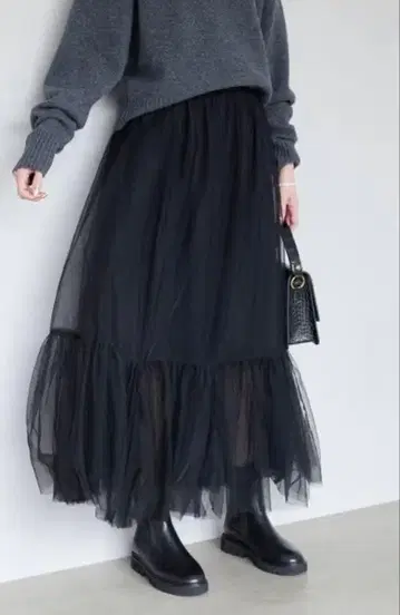 SLOBE IENA 레이어드  스커트