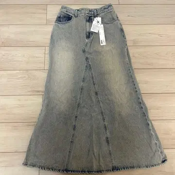 Heather 데님 롱 스커트 택 포함 새상품