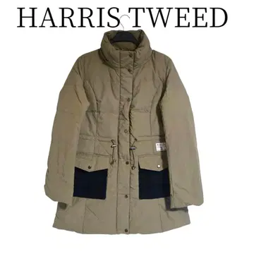 [새상품급] HARRIS TWEED(해리스 트위드) 다운 자켓 코트 M