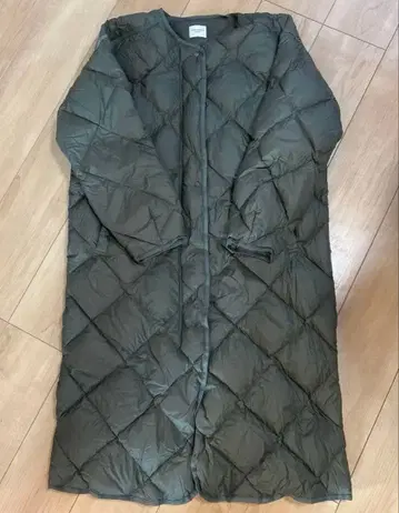 URBAN RESEARCH DOORS 다운 자켓 올리브 그린